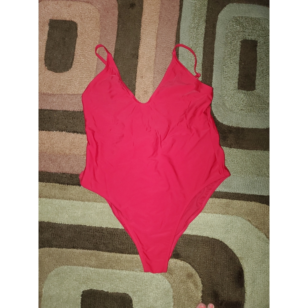 Boohoo High Cut One Piece